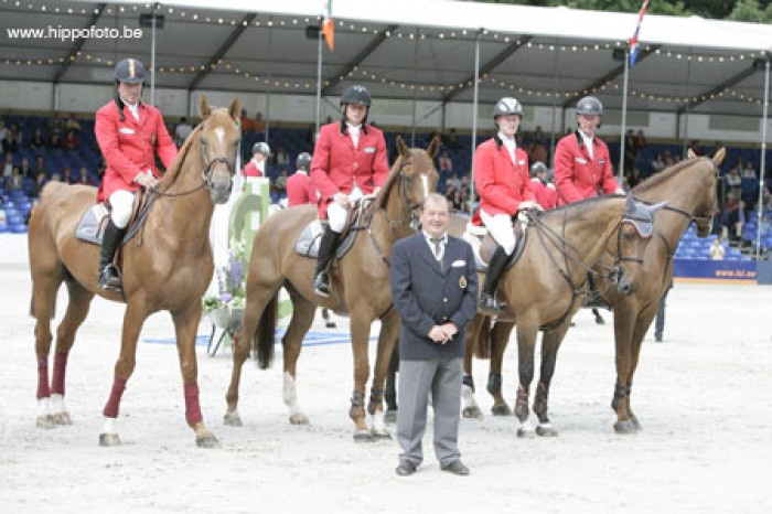 Second place for Belgium in the nations Cup at Rotterdam